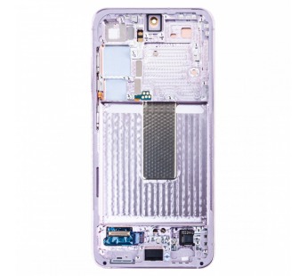 Дисплей для Samsung Galaxy S23 (S911B) модуль с рамкой Лавандовый - OR (SP)#2001837