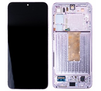 Дисплей для Samsung Galaxy S23+ (S916B) модуль с рамкой Лавандовый - OR (SP)#2077721