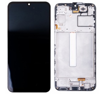 Дисплей для Samsung Galaxy A25 5G (A256E) модуль с рамкой Черный - OR (SP)#2084484