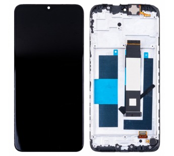 Дисплей для Xiaomi Poco M3/Redmi 9T (M2010J19CG/M2010J19SY) модуль с рамкой Черный - OR#2076012