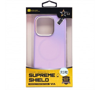 Чехол-накладка - SM023 SafeMag для "Apple iPhone 15 Pro" (light violet) (228907)#1999278