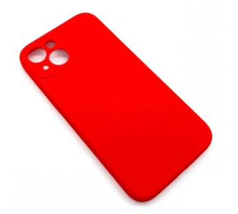 Чехол iPhone 15 Silicone Case (Full Camera/c Лого) №14 Красный#1997812