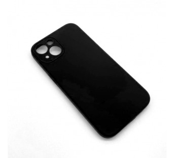 Чехол iPhone 15 Silicone Case (Full Camera/c Лого) №18 Черный#1997811