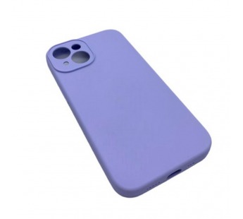Чехол iPhone 15 Silicone Case (Full Camera/c Лого) №47 Элегантный Фиолетовый#1999622