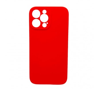 Чехол iPhone 15 Pro Max Silicone Case (Full Camera/c Лого) №14 Красный#1997734
