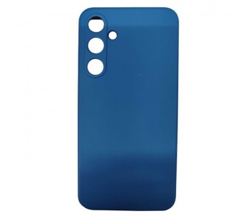 Чехол силиконовый Samsung A35 Silicone Cover без лого синий#2048432