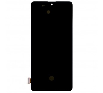 Дисплей для Samsung Galaxy A71 (A715F) в сборе с тачскрином Черный - (OLED) (U - вырез камеры)#2000553