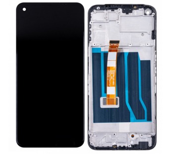 Дисплей для Realme 8i/Narzo 50 4G (RMX3151/RMX3286) модуль с рамкой Черный - OR#2077499