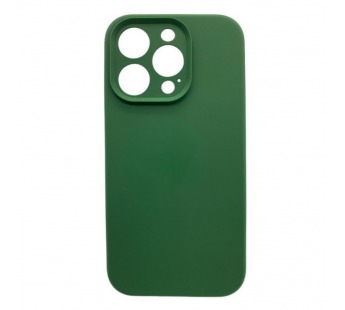 Чехол iPhone 14 Pro Silicone Case (Full Camera/c Лого) №54 Темно-Зеленый#2001387