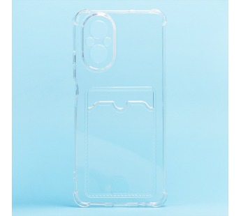 Чехол-накладка - SC276 с картхолдером для "Realme C67 5G" (transparent) (227599)#2000975