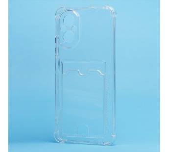 Чехол-накладка - SC276 с картхолдером для "Realme C67 5G" (transparent) (227599)#2093085