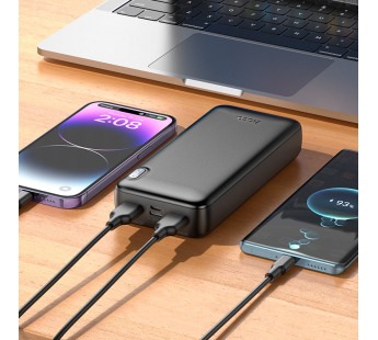 Внешний аккумулятор HOCO J128A 20000 mAh (черный)#2011974