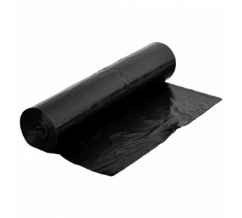 Пакет для мусора ПВД 240л (10шт/рул) 100*130см 40мкм черный PAKLEEN 1/10рул #1998122