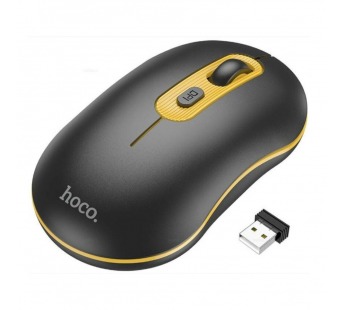 Мышь беспроводная HOCO GM21, USB, черный#1998137