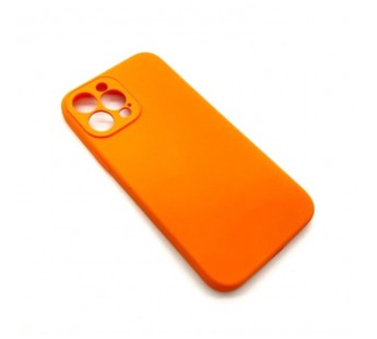 Чехол iPhone 13 Pro Max Silicone Case (Full Camera/с Лого) №10 Папайя#1999674