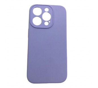 Чехол iPhone 14 Pro Silicone Case (Full Camera/с Лого) №15 Элегантный Фиолетовый#1999610