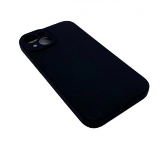Чехол iPhone 15 Silicone Case (Full Camera/с Лого) №01 Черный#1999637