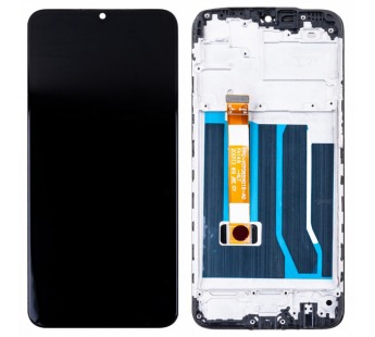 Дисплей для Realme C3 (RMX2020) модуль с рамкой Черный - OR#2076016