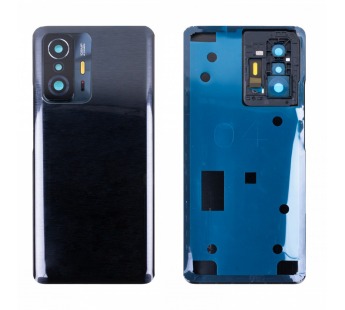 Задняя крышка для Xiaomi 11T/11T Pro (21081111RG/2107113SG) Черный - Премиум#2069872