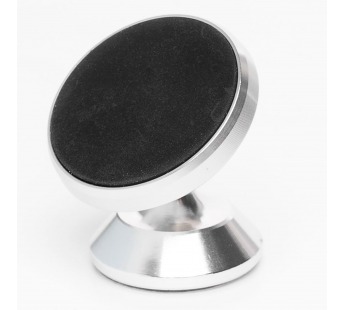Держатель автомобильный - магнитный 04 (повр. уп.) на приборную панель (silver/black) (213726)#1999656