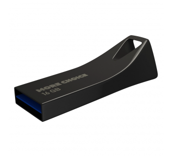 16GB накопитель  USB3.0 More Choice MF16m металл черный#2000054