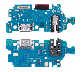 Шлейф для Samsung Galaxy A25 5G (A256E) плата системный разъем/разъем гарнитуры/микрофон#2084480