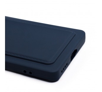 Чехол-накладка - SC337 с картхолдером для "Infinix Note 40 Pro+ 5G" (dark blue) (230659)#2106011