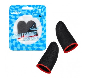 Напальчники сенсорные для игры JBH (черно-красные)#2025329