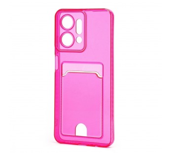 Чехол-накладка - SC276 с картхолдером для "Honor X7a Plus" (pink) (231639)#2085287