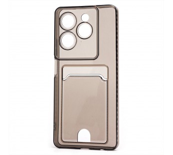 Чехол-накладка - SC276 с картхолдером для "Infinix Hot 40 Pro" (black) (231645)#2085284