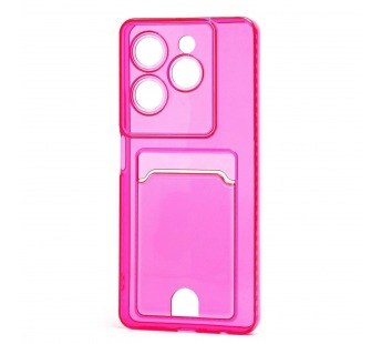 Чехол-накладка - SC276 с картхолдером для "TECNO Spark 20 Pro" (pink) (231656)#2085398