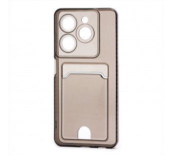 Чехол-накладка - SC276 с картхолдером для "TECNO Spark 20" (black) (231653)#2085395