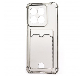 Чехол-накладка - SC276 с картхолдером для "Xiaomi 14 Pro" (black) (224955)#2085388