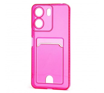 Чехол-накладка - SC276 с картхолдером для "Xiaomi Redmi 13C 4G/Poco C65" (pink) (231660)#2093106