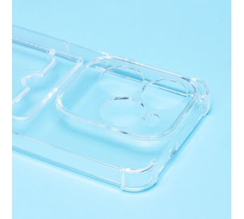 Чехол-накладка - SC278 с картхолдером для "TECNO Spark 20 Pro" (transparent) (231673)#2004964