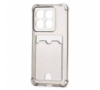 Чехол-накладка - SC278 с картхолдером для "Xiaomi 14 Pro" (black) (231675)#2093118