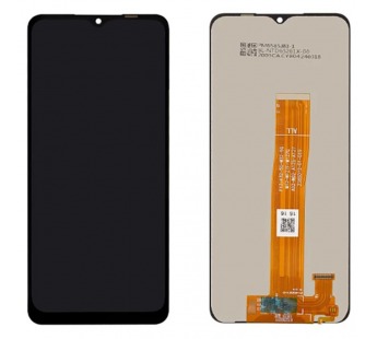 Дисплей для Samsung A022F Galaxy A02 + тачскрин (черный) (copy LCD)#2086887