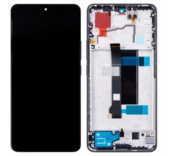 Дисплей для Xiaomi Poco X6 5G/Redmi Note 13 Pro 5G (23122PCD1G/2312DRA50C/2312CRAD3C/2312DRA50G/2312DRA50I) модуль с рамкой Черный - OR (SP)#2078387