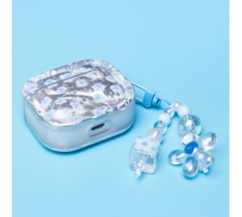 Чехол - PCP10 для кейса "AirPods (3-го поколения)" (silver/blue) (230461)#2003576