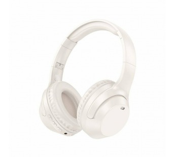 Bluetooth-наушники полноразмерные Borofone BO26 Delightful (milky white) (229458)#2002322