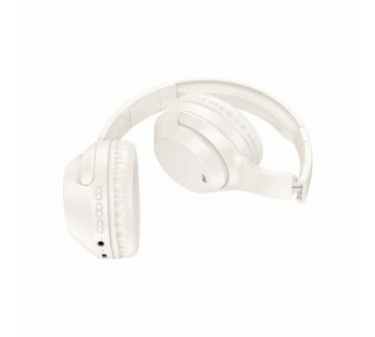 Bluetooth-наушники полноразмерные Borofone BO26 Delightful (milky white) (229458)#2002323