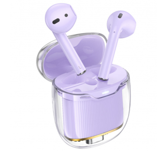 Беспроводные Bluetooth-наушники Hoco TWS EW52 Lilly (purple) (229429)#2002996