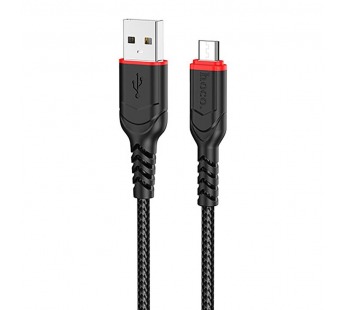Кабель USB - micro USB Hoco X59 Victory 300см 2,4A  (black) (229355)#2004076