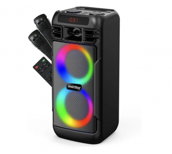 Акустическая система SmartBuy MEGA BOOM 2, 50Вт, Bluetooth, MP3, FM-радио, 2 микрофона (SBS-5600)#2002602