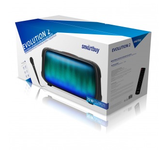 Акустическая система SmartBuy EVOLUTION 2, 70Вт, Bluetooth, MP3-FM, микрофон (SBS-5560)#2002469