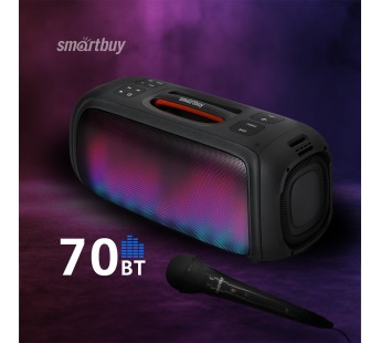 Акустическая система SmartBuy EVOLUTION 2, 70Вт, Bluetooth, MP3-FM, микрофон (SBS-5560)#2002458