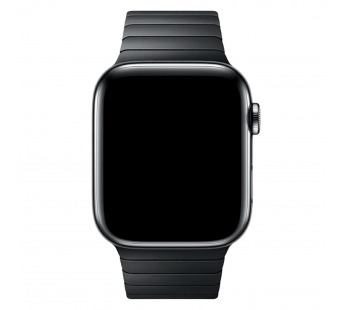 Ремешок - ApW34 металл блочный на застежке Apple Watch 38/40/41мм (black) (230492)#2003824