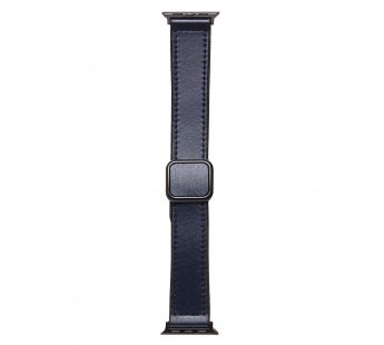 Ремешок - ApW38 Square buckle Apple Watch 38/40/41мм (deep blue) (230526)#2003794