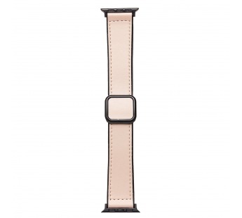 Ремешок - ApW38 Square buckle Apple Watch 38/40/41мм экокожа (apricot) (230524)#2003797