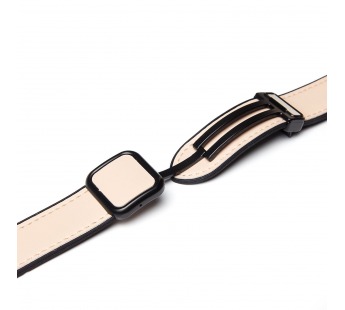 Ремешок - ApW38 Square buckle Apple Watch 38/40/41мм экокожа (apricot) (230524)#2003800